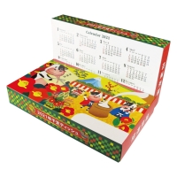 干支ボックスティッシュ40W（丑）