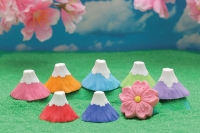 富士山と桜消しゴム