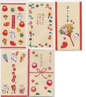 お年玉袋5柄5枚　浪漫